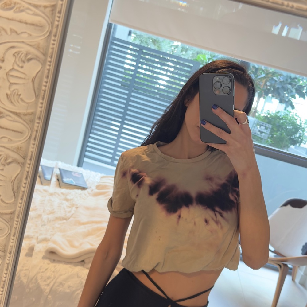 Tie-Dye Crop Top